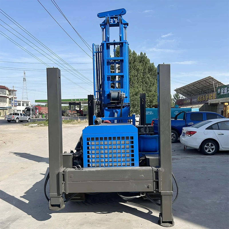 400m 500m 800m Meters Steel Crawler Mounted Rotary Water Well Drilling Rig Machine/Mine Drilling Rig