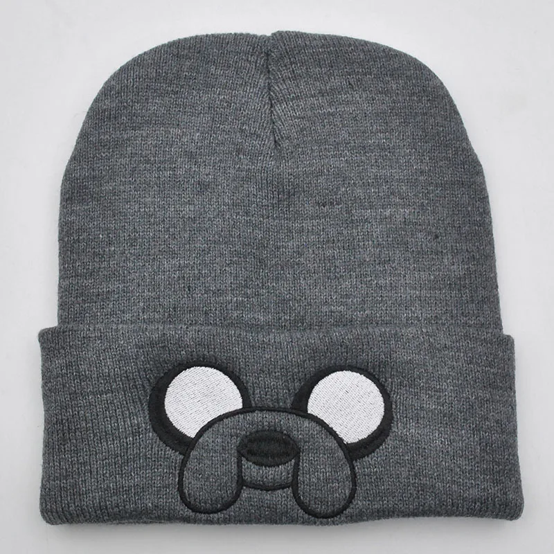 Winter Warm Pullover Embroidered Shar Pei\'s Nose Eyes Acrylic Beanies Skull Hats Lovely and Warm Outside Bycle Cold Caps W251