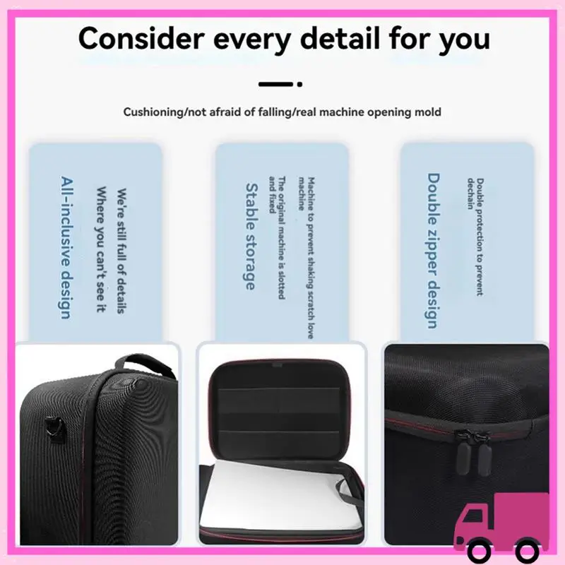 

Compact Shockproof Protective Handbag Game Console Carrying Storage Bag For Sony PS5 Switch Pro Game Controller