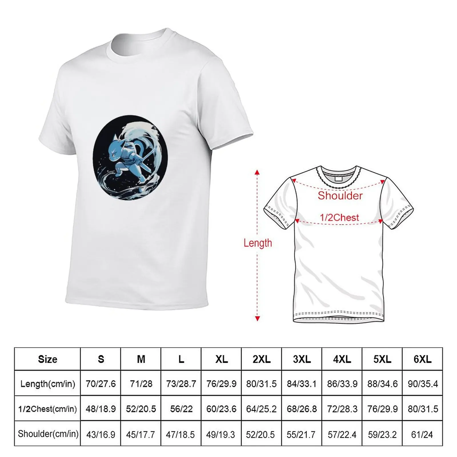 Ninja armor cat T-Shirt Moisture Control Sports Tee