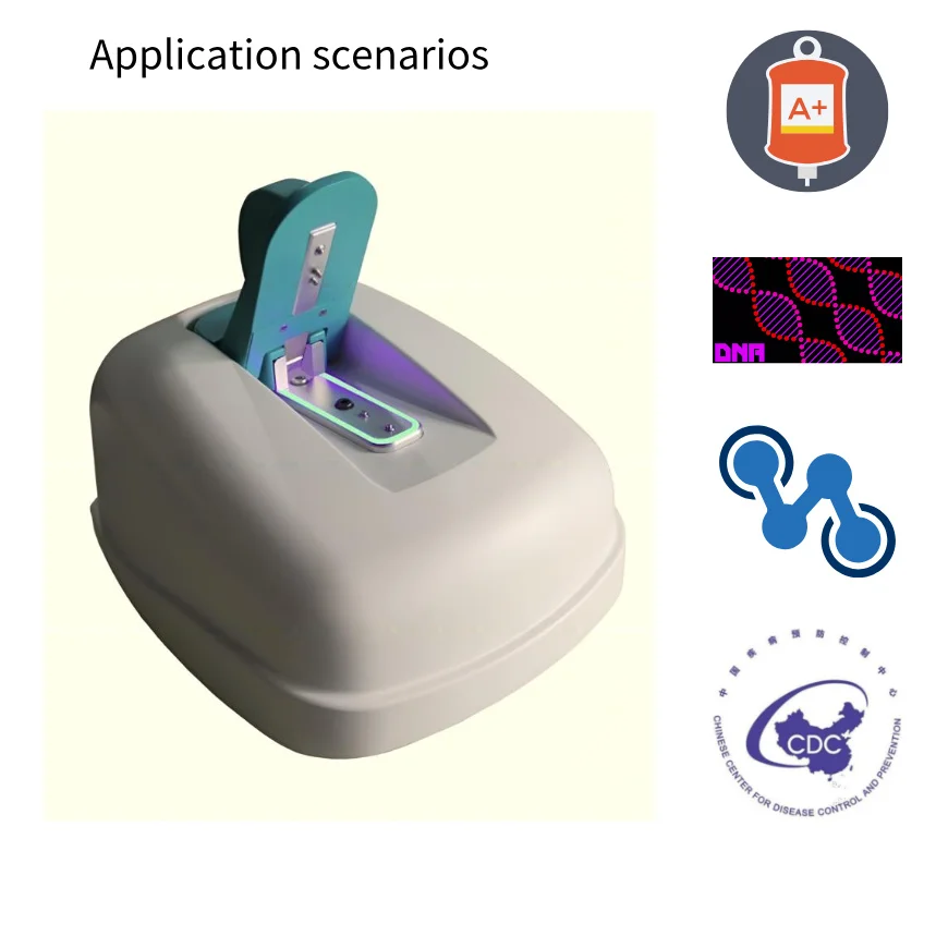 Microvolumen Star Min Volumen 1μl UV-Vis Mini Espectrofotómetro