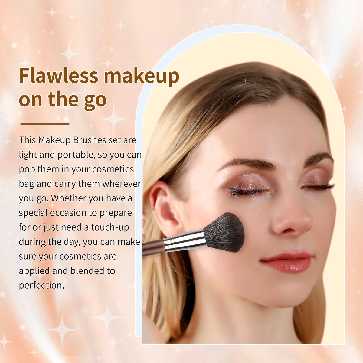 OVW 14PCS Makeup Brush Set Eyeshadow Highlight Blusher Brush For Woman Powder Foundation Cosmetics  Brush