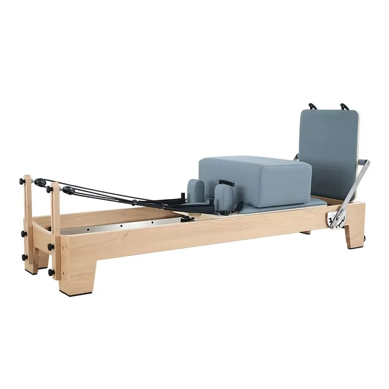 

YTYIN Maple Wooden Home Commercial Durable Foldable Pilates Reformer Core Bed Pilates Equipment Reformer Machine