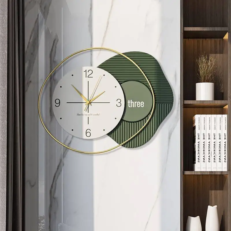 Silent Kitchen Clock Wall Bathroom Office Aesthetic Modern Wall Watch Gym Cool Mecanismo Reloj De Pared Home Decor Accessories