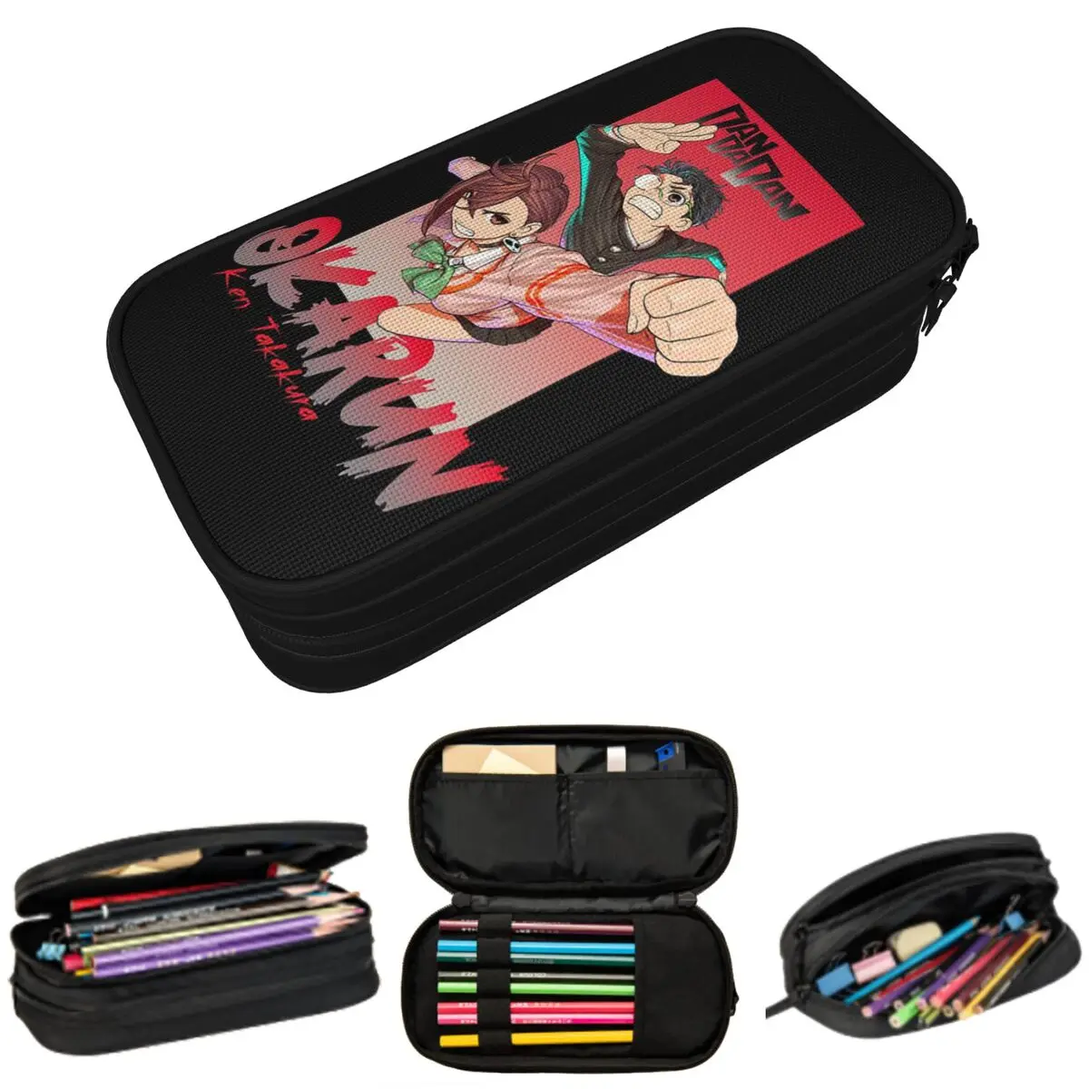 

Anime Dandadan Turbo Granny Okarun Pencil Case for Boy Girl School Pen Box Pencil Bag Stationery Supplies Pen Holder Bag