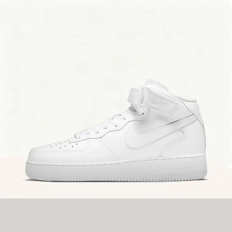 

Nike Air Force 1 07, модные минималистичные однотонные повседневные удобные прочные кроссовки средней высоты премиум-класса CW2289-111