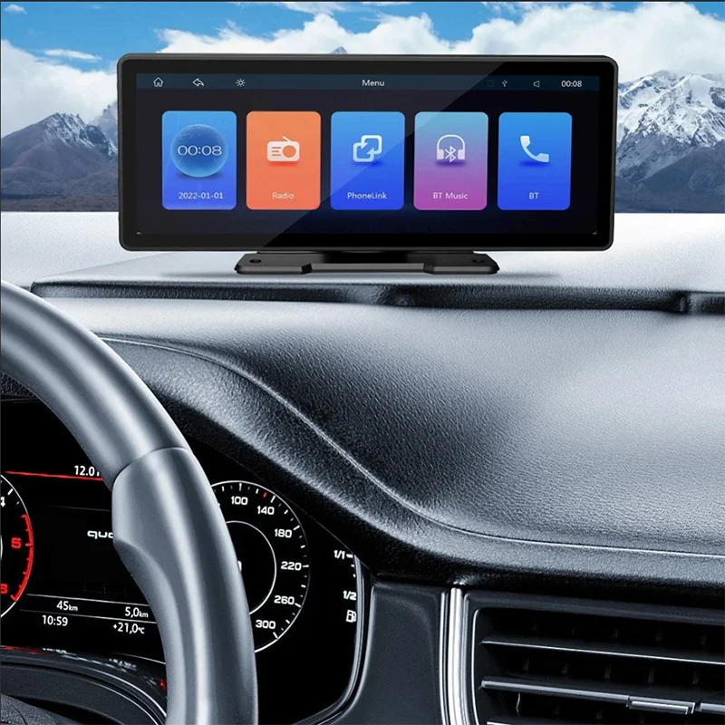 

10.26 inch Wireless CarPlay Monito Car Electronic Devices Wireless Android Auto Android All in One Rear Camera Monitor