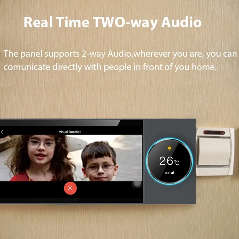 Tuya Panel Control Wifi Zigbee Devices Tuya Zigbee Gateway Build In 6 Inch Nspanel Tuya Smart Home Control Panel