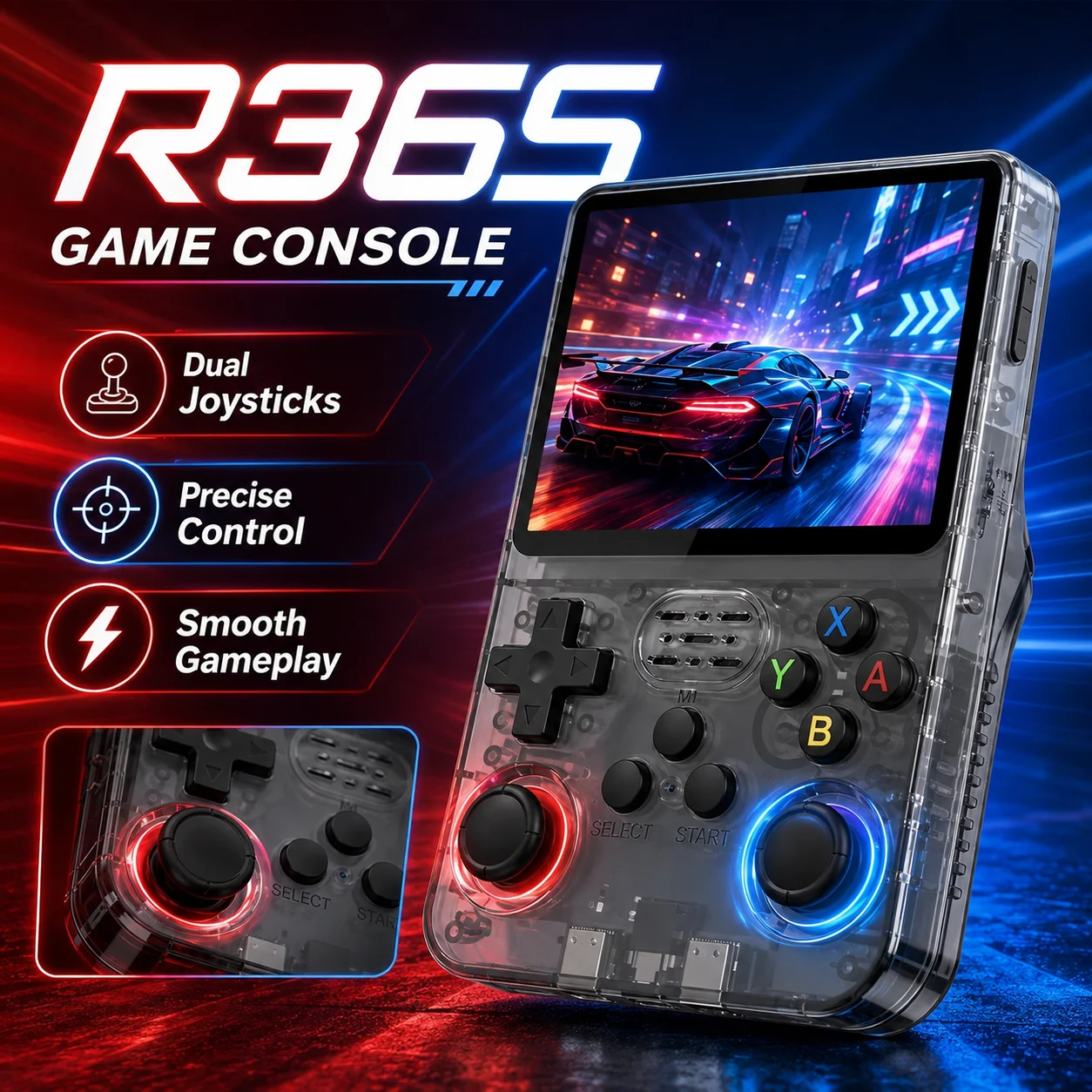 ARKOS 256G Open Source R36S Re – Retro Gaming R36S Bewertung und Preis