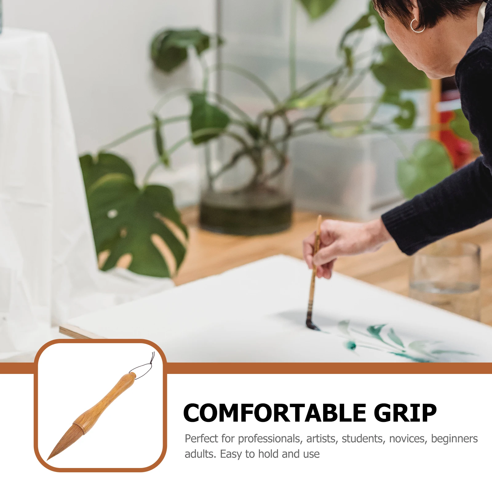 

Writing Brush Exquisitely Crafted Chinese Calligraphy Brushes Paintbrush Pen Wolf Hair Pens Professional