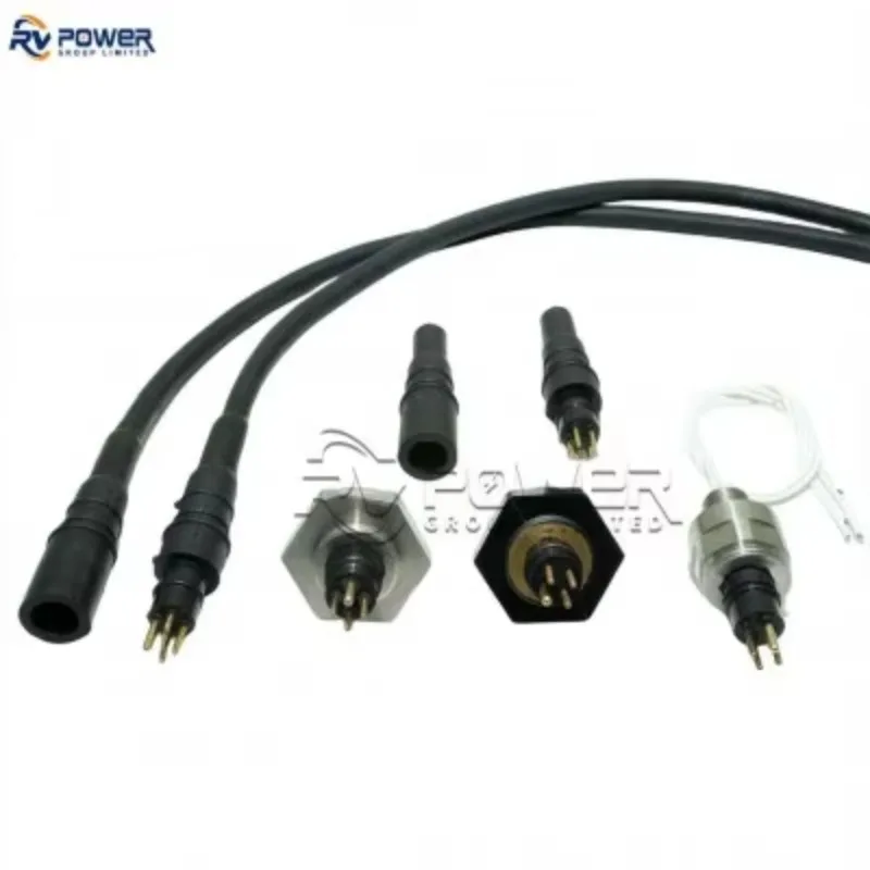 RMG-4-FS In-Line Rubber Molded Connector - 4 Socket Female - Used for Diver Umbilical  Connector