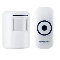 Hot Sell Wireless PIR Motion Sensor Infrared Doorbell with 38 Melodies Chime and Led Flash Waterproof Smart Door Bellsm