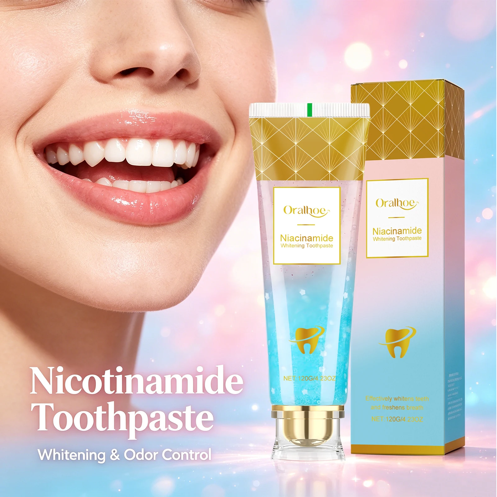 Niacinamide Whitening Toothpas - огляд і ціна Coffee Tea Unit