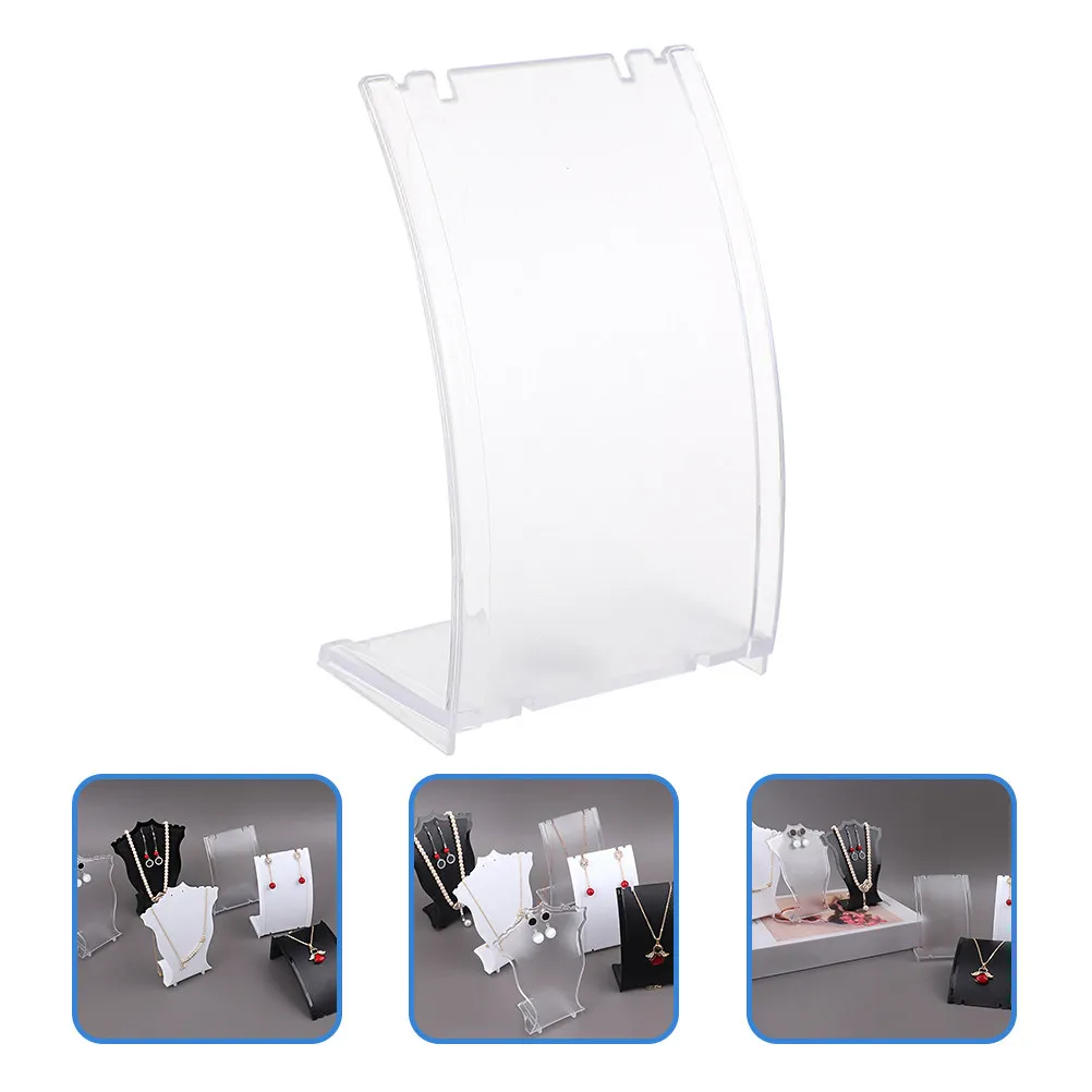 6Pcs Necklace Earring Display Stand Exquisite Simple Design Jewelry Organizer Holder for Shop Store Display Stand