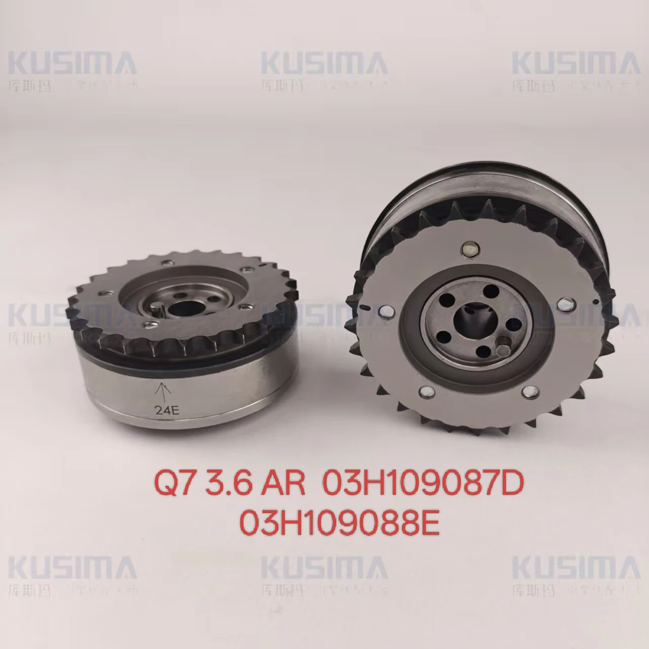 

NEW Camshaft Adjuster Exhaust Intake VVT Gear for VW Audi Q7 3.6 BHK 03H109087A 03H109088A Q7 3.6 AR VR6 03H109087D 03H109088E