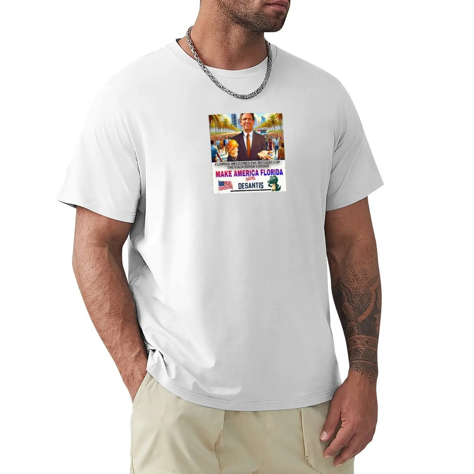 

Make America Florida T-Shirt summer clothes customs design your own t shirt for men