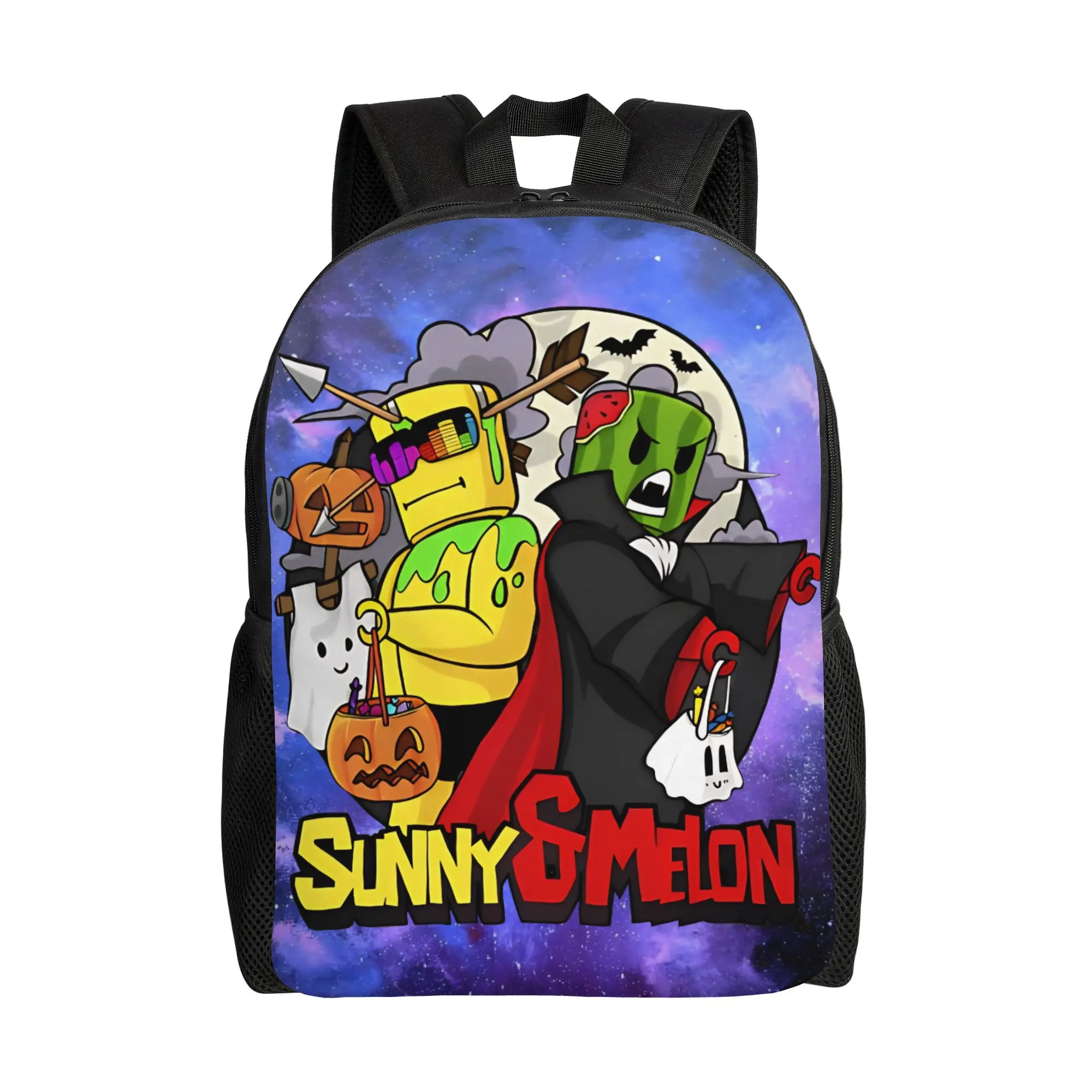 

Sunny and Melon Backpack Outdoor Backpacks Women High Quality Breathable School Bags Kawaii Rucksack