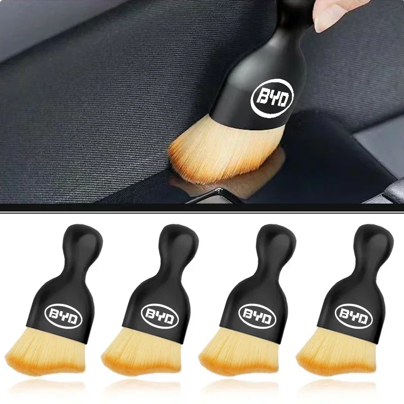 1pcs Car crevice dust removal artifact brush cleaning brush tool For BYD F3 F0 S6 S7 E5 E6 M6 G3 G5 Car Decoration Accessories