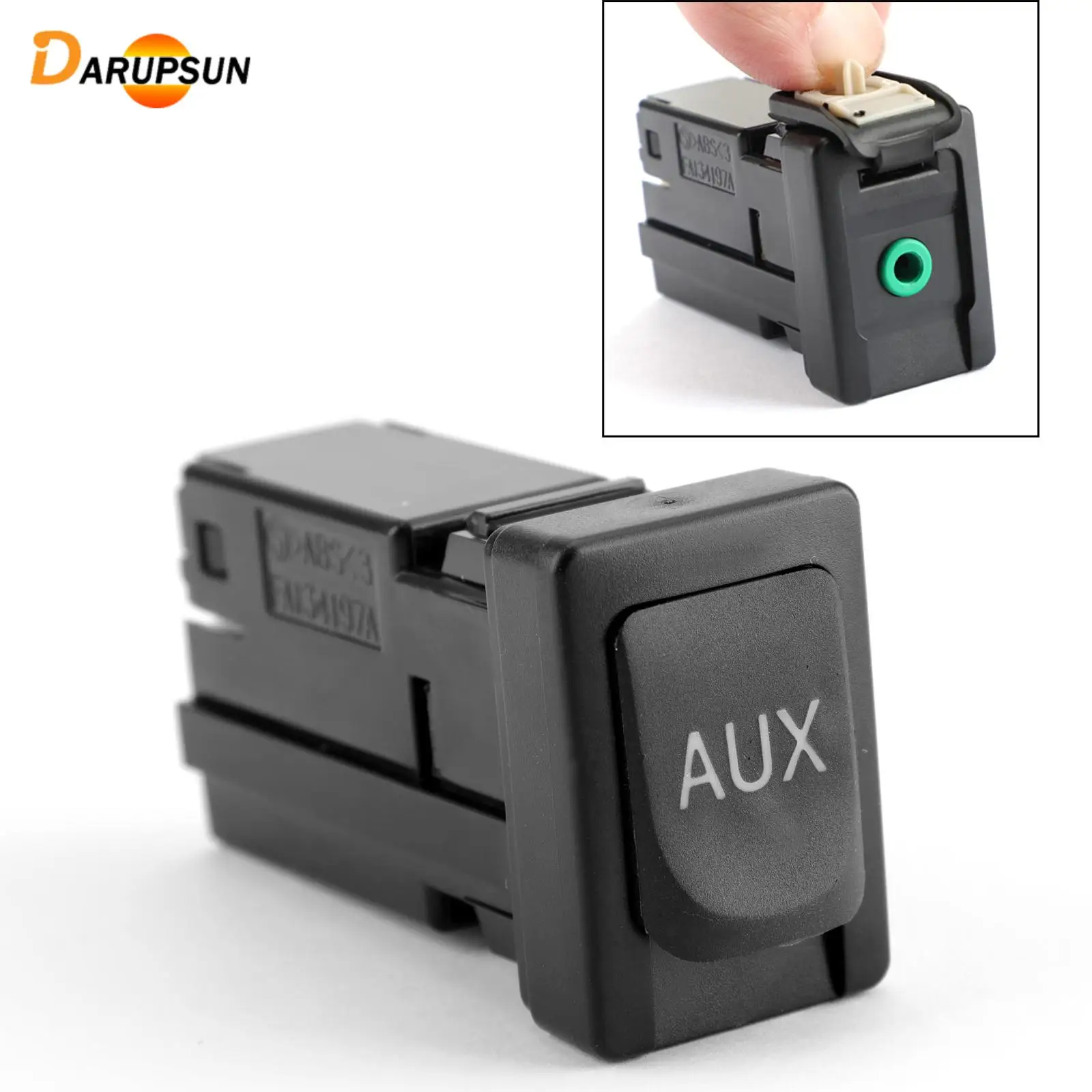 

Darupsun Auxiliary Aux Stereo Adaptor 86190-02010 for Toyota Corolla Tacoma Camry Sienna