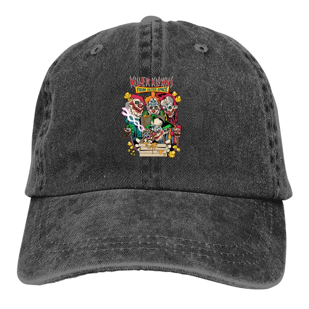 Summer Cap Sun Visor 90S Hip Hop Caps Killer Klowns from Outer Space Cowboy Hat Peaked Hats