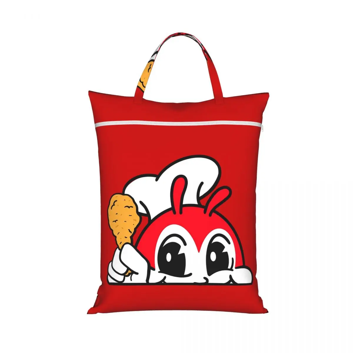 Jollibee Peeking Chicken Joy Filipino Laundry Collector Folding Laundry Basket Home Organizer Washing Basket Home Organizer