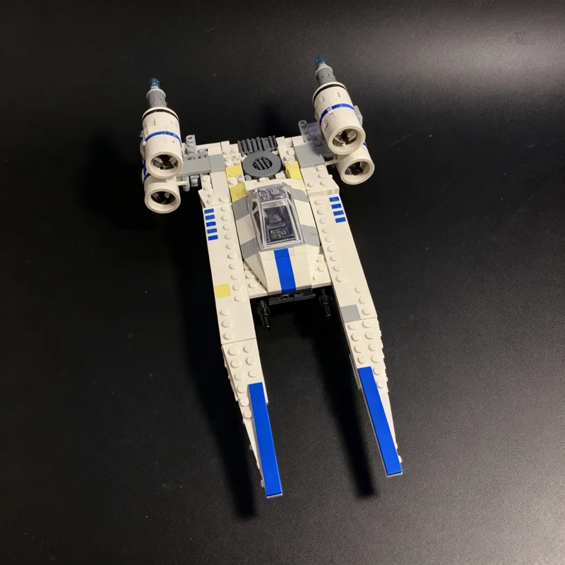 565 pçs moc melhorado u asa alternativa construir estrela batalha modelo blocos de construção arquitetura brinquedos presentes natal tijolo crianças