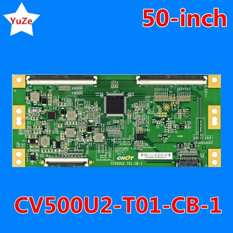 CV500U2-T01-CB-1 Placa t-con para 50 ''50 pulgadas 50LF711U20 50R6E3 50LF621U21 50R6090G5 50PUS6654 Placa lógica de TV CV500U2 T01 CB 1