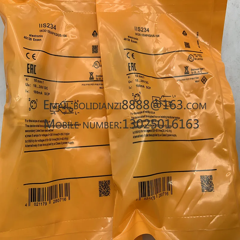

Brand new original sensor IIS226 IIS281 IIS232 IIS233 IIS234 IIS235 IIS236 One year warranty