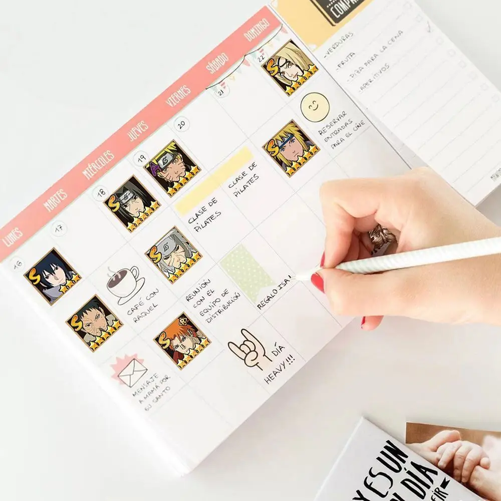 Naruto-Aufkleberpaket. Niedliche, modische, kreative, personalisierte, dekorative Aufkleber für Tagebücher. Geburtstagsgeschenk für Freunde – Detail 6
