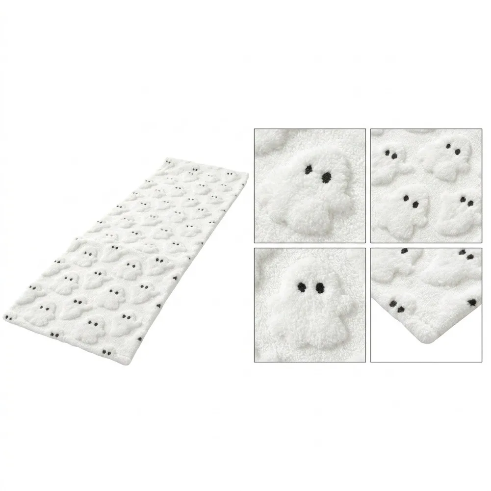 Wight-Themed Table Flag for Halloween Events Constructed from Polyester Fabric to Maintain Shape and Detail Over Time view 3