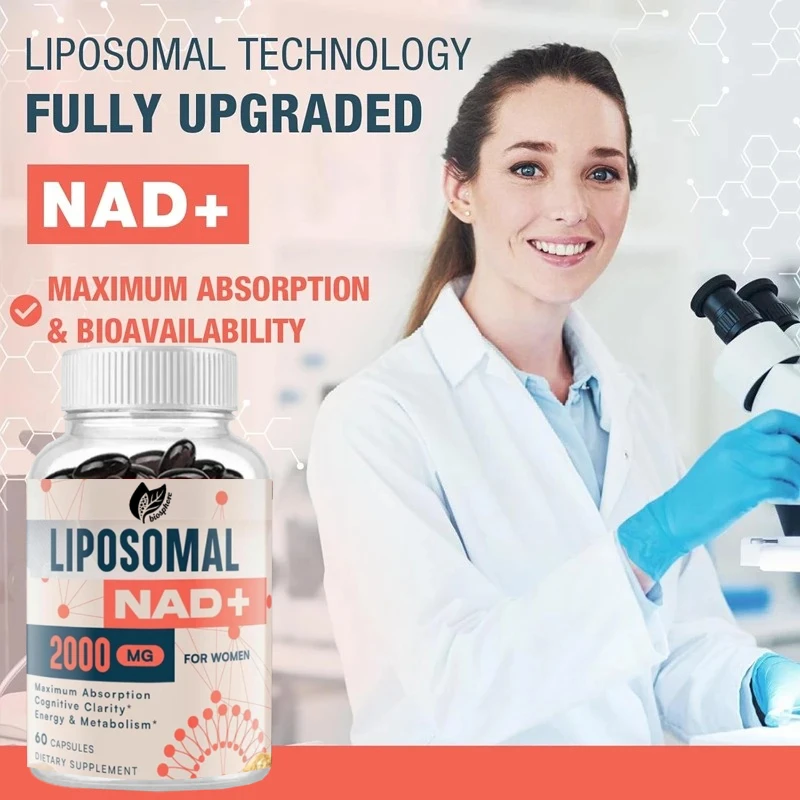 

2000 мг NAD + капсулы, содержащие южноафриканские пьяные баклажаны, мака, черный клош, листья гинкго, когнитивная четкость, антивозрастной