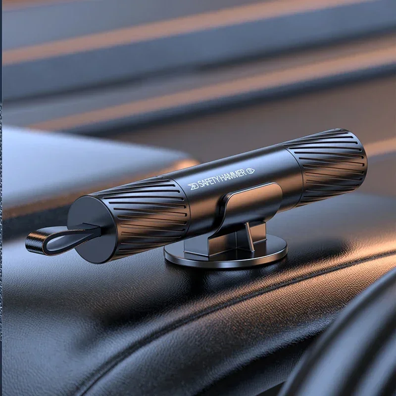 2 In 1 Car Safety Hammer Mini Vehicle Interior Accessory with Seat Belt Cut Tool Glass Window Breaker Car Emergency Tool Kit view 2
