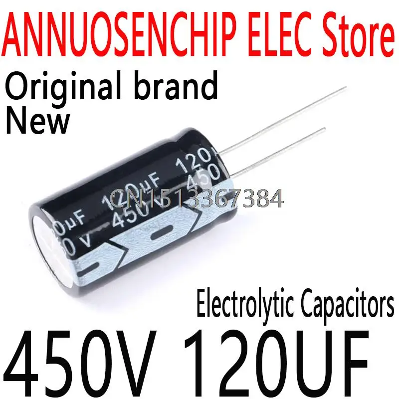 New and Original Electrolytic Capacitors 450V 120UF 450 V 120 UF