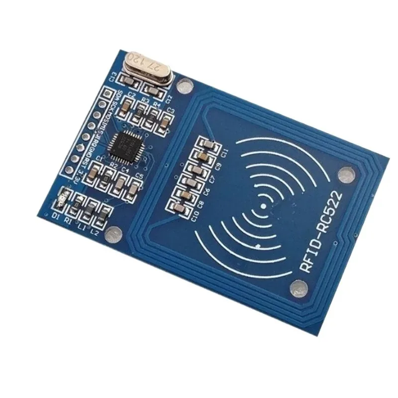 MFRC-522 RC522 RFID RF IC Card Induction Module MFRC522 Reader Writer Module with White Card for Electronic DIY Application