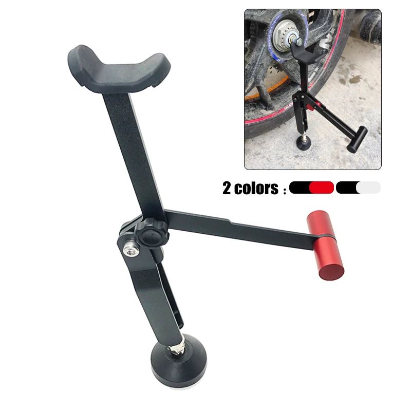 

Foldable Motorcycle Wheel Lifter Outdoor Portable Motor Support Frame Device Universal Motorbike Jack Repair Maintenance Tool
