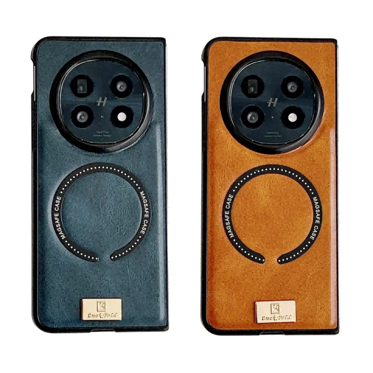 

Чехол для OPPO Find N5, роскошный защитный чехол из искусственной кожи с магнитной беспроводной зарядкой, задняя крышка для OPPO Find N5, чехол для телефона