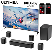 ULTIMEA 7.1 Sound Bar with Dolby Atmos, Surround Sound System for Home Cinema with App Control, 350W Home Bluetooth Speakers