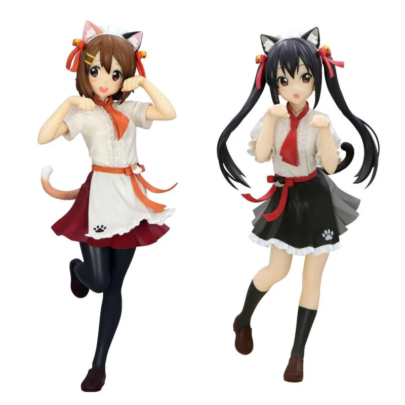 

FuRyu Original Trio-Try-iT K-on! Yui Hirasawa Nakano Azusa Anime Action Figure Toys For Boys Girls Kids Children Birthday Gifts