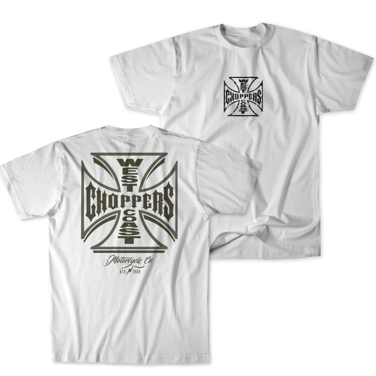 Y2k West Coast Choppers Graphic Cotton T-shirt Unisex Summer Short Sleeve Fashion Brand Tee Luxury Casual Vintage Tees