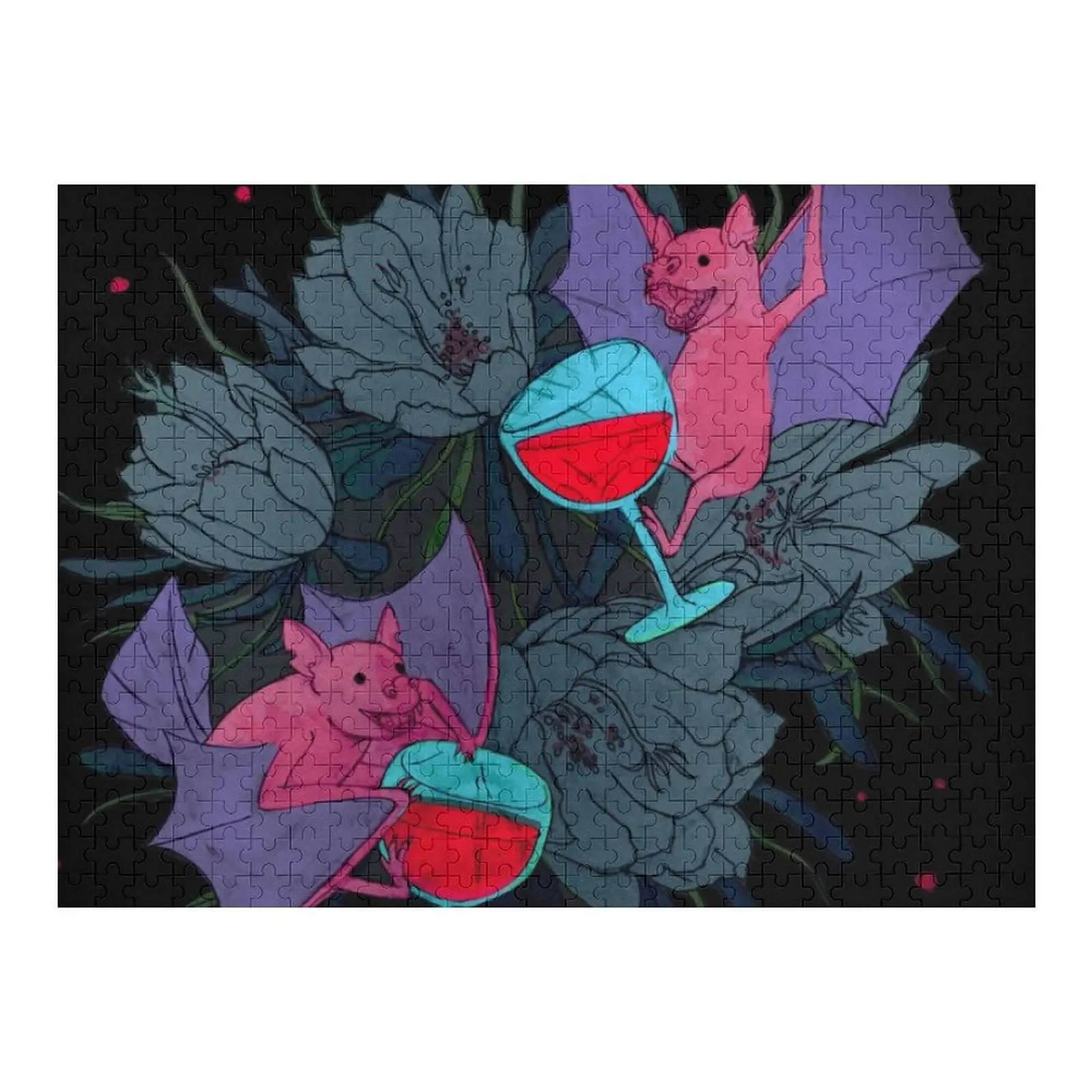 

party bats Jigsaw Puzzle Personalized Kids Gifts For Children Puzzle