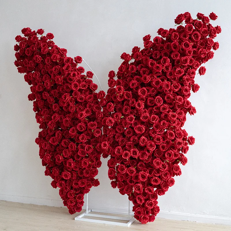 Red Rose Proposal Mall Arrangement Event Ceremony Simulation Flower