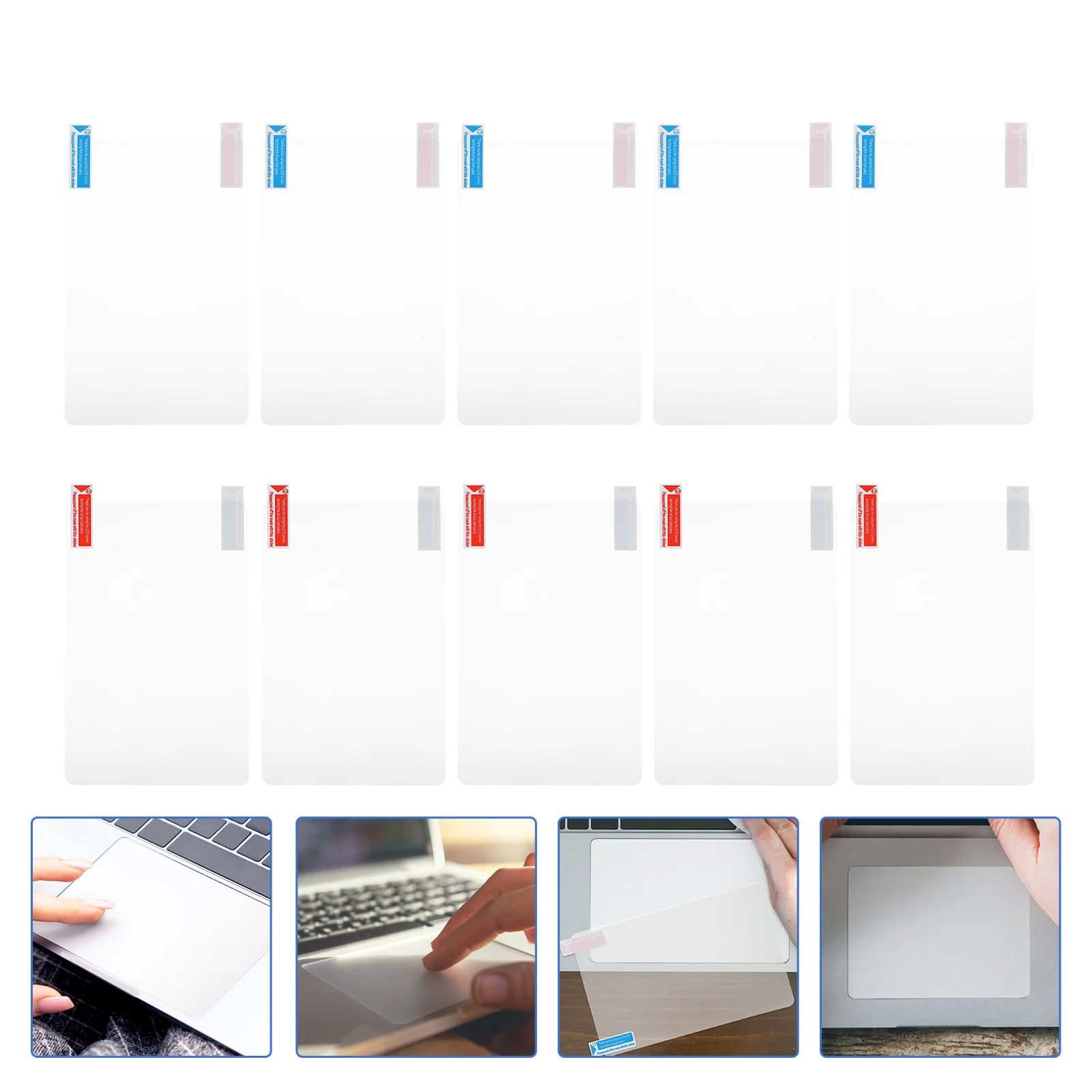 

10pcs Touch Pad Film For Anti-Scratch Wear Resistant Precision Water Proof Laptop Accessories