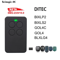 ユニバーサルマルチ周波数ガレージドアリモコン、ditec bixlp2、bixls2、gla4、glac、blxlg4と互換性があります