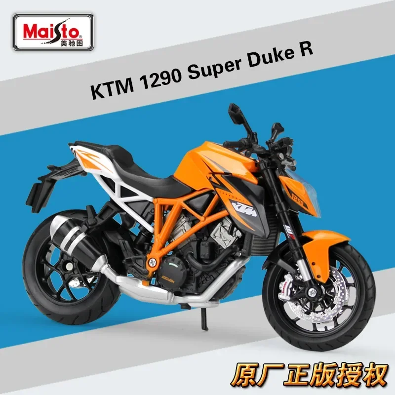 

Maisto 1:12 690 Duke Model Car Simulation Alloy Motorcycle Metal Toy Car Children's Toy Gift Collection B366