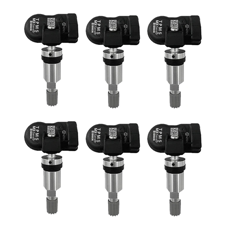 

12Pc Programmable TPMS Sensor 315 433Mhz Universal 2 In 1 Tire Pressure Sensor System Unlimited Edit Compatible-AUTEL MX