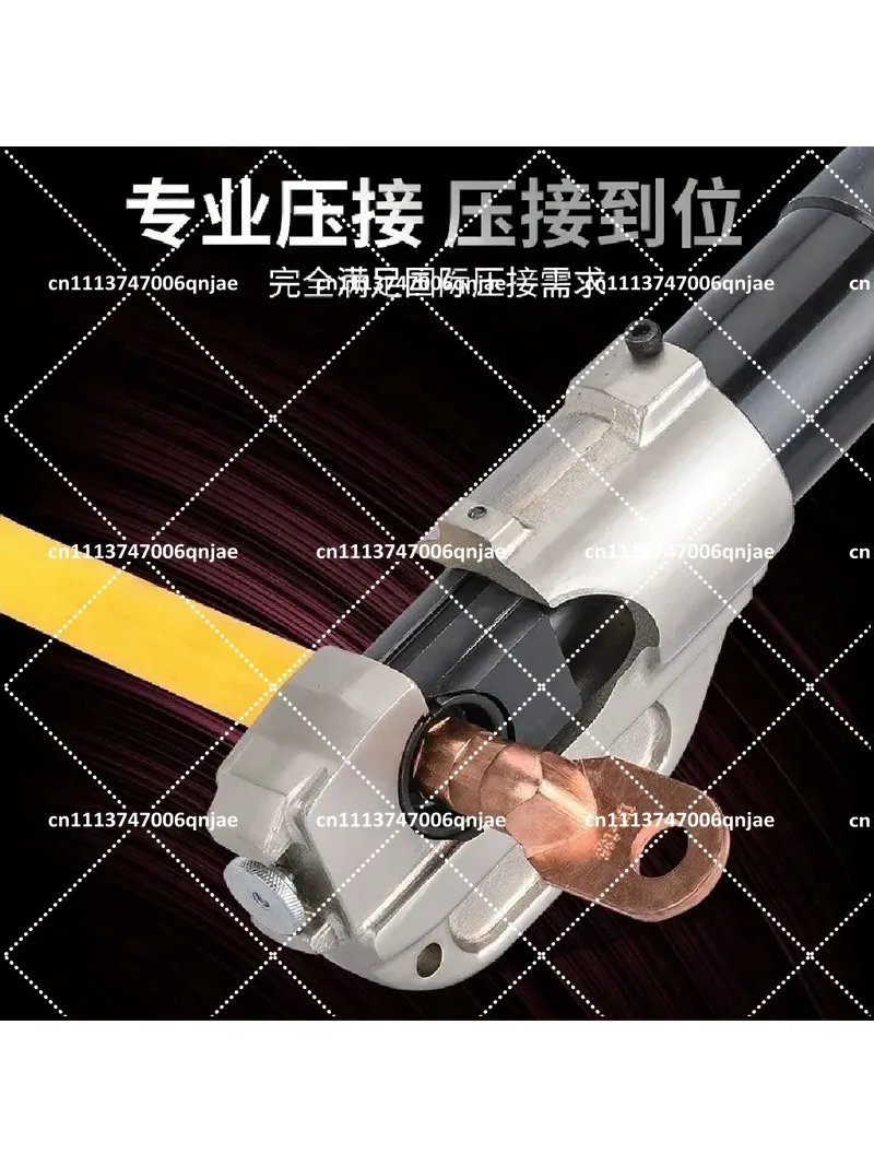 Electric Hydraulic Crimping Tool for Copper Aluminum Cable Terminals 16-400mm² Wire Lug Crimper