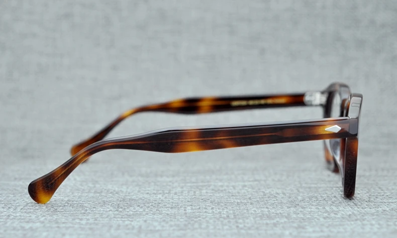 Lemtosh Lesebrille für Herren und Damen, Luxusmarke, Vintage-Acetatrahmen, Johnny Depp Presbyopie-Brille, Dioptrien +1,0 +2,0 +4,0 – Detail 22