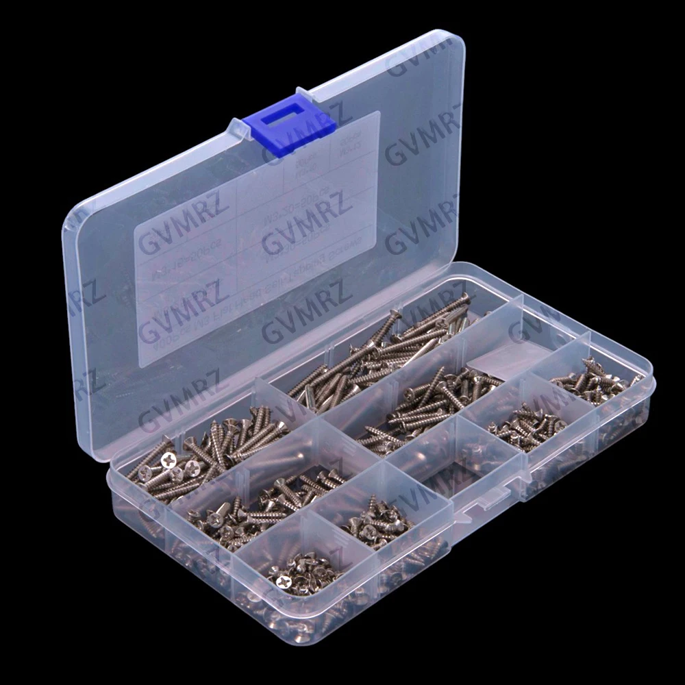 400PCS M3*25 M3*30 M3 flat Head Self-Tapping Screws M3*25 M3*30 M3*10 M3*20 M3*6 M3*8 M3*10 M3*12