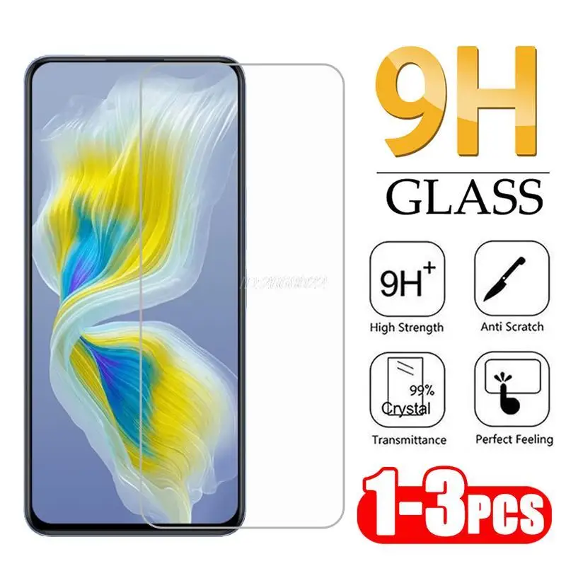 3-1PCS Glass on Spark 8 7 Pro 7P 7T 8P 8T Go Tempered Glass For Tecno Camon 18 Premier 18P 18T 17P 17 Pro 16 SE Screen Protector