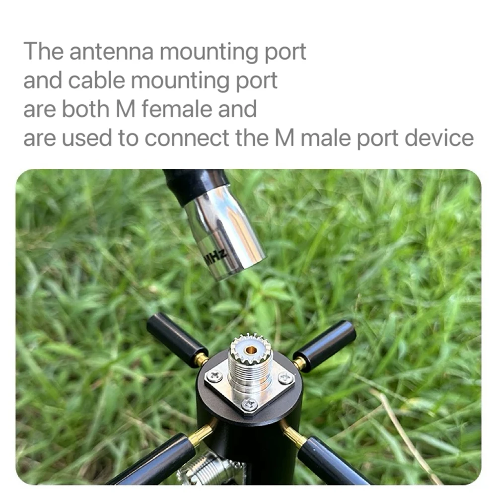 100W M10 เธรดฐานเสาอากาศเสาอากาศวงเล็บเหมาะสําหรับเสาอากาศคลื่นสั้นไฟฟ้าอุปกรณ์เครื่องมืออุปกรณ์เสริม